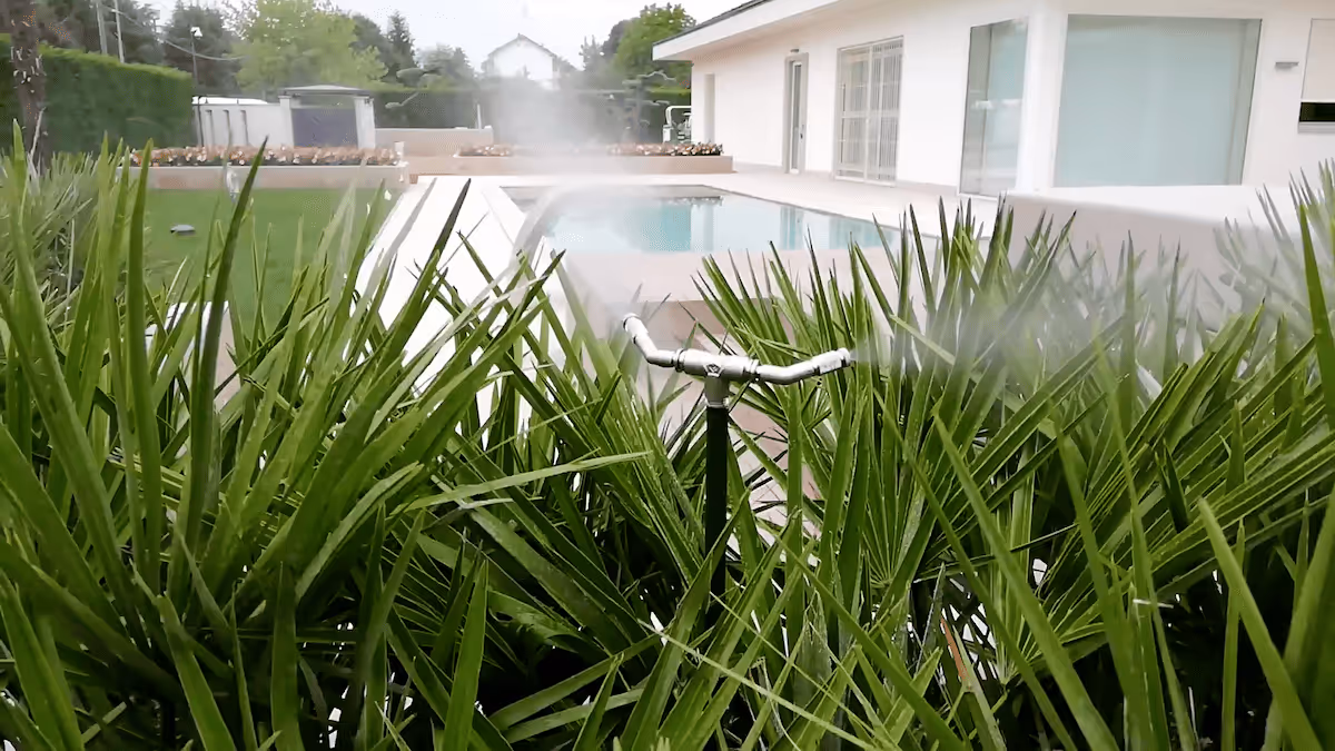 Dettaglio del progetto Impianti anti-zanzara realizzato da LS Giardini